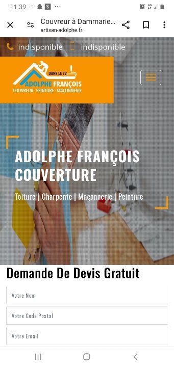  Peinture couverture maçonnerie Crépy projeté